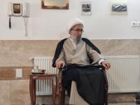 نشست جمعی از اساتید و طلاب مدرسه عالی امام حسین علیه السلام با آیت الله مروی