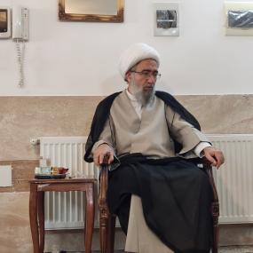 نشست جمعی از اساتید و طلاب مدرسه عالی امام حسین علیه السلام با آیت الله مروی